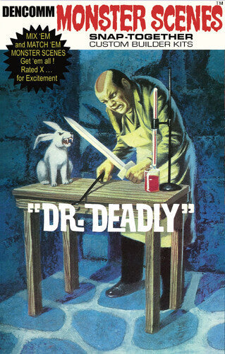 Monster Scenes Dr. Deadly 1/13 Scale Model Kit - Monster Scenes Dr. Deadly 1/13 Scale Model Kit - Collectibles
