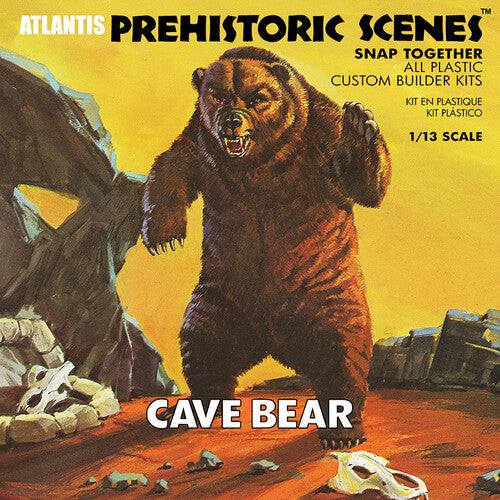 Prehistoric Scenes Cave Bear 1/13 Scale Model Kit - Prehistoric Scenes Cave Bear 1/13 Scale Model Kit - Collectibles