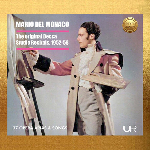 Monaco,mario Del - Mario Del Monaco: Original Decca Studio Recitals 1 - Music CD