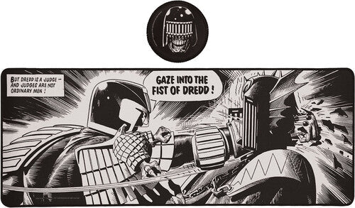 2000 Ad Judge Dredd Xl Desk Pad And Coaster Set - 2000 Ad Judge Dredd Xl Desk Pad And Coaster Set - Collectibles