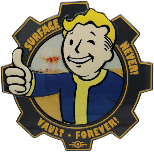 Fallout Vault Boy Resin Plaque - Fallout Vault Boy Resin Plaque - Collectibles