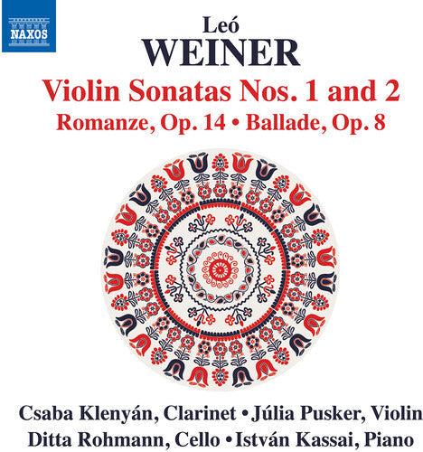 Klenyan,csaba - Weiner: Vn Sons Nos. 1-2 Romanze Ballade - Music CD