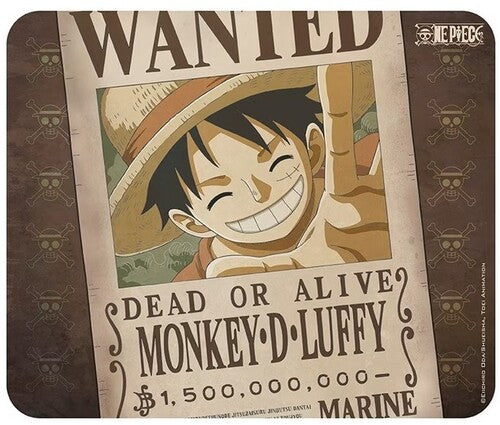One Piece - Wanted Poster Luffy Mousepad - One Piece - Wanted Poster Luffy Mousepad - Collectibles