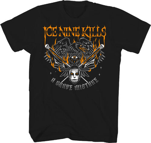 Ice Nine Kills Grave Mistake T-shirt Medium Black - Ice Nine Kills Grave Mistake T-shirt Medium Black - Apparel