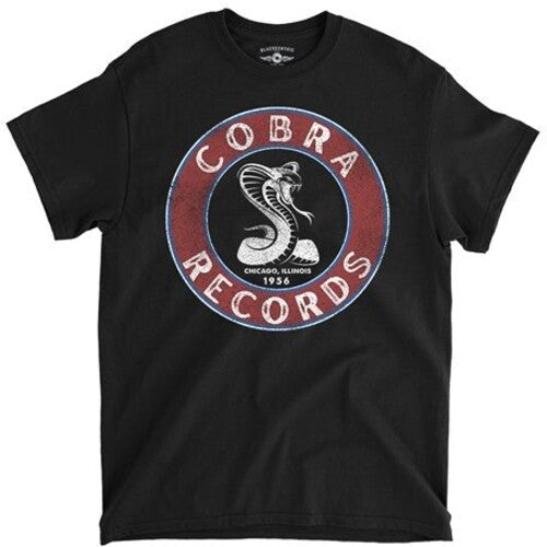 Cobra Records Snake T-shirt Black Small - Cobra Records Snake T-shirt Black Small - Apparel
