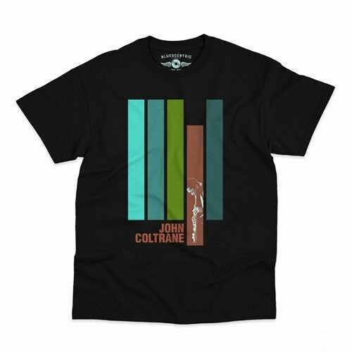John Coltrane Jazz T-shirt Black Medium - John Coltrane Jazz T-shirt Black Medium - Apparel