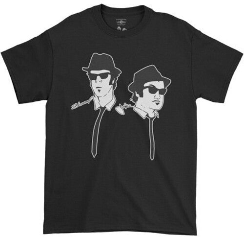 Blues Brothers Silhouette T-shirt Black Medium - Blues Brothers Silhouette T-shirt Black Medium - Apparel