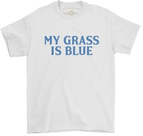 My Grass Is Blue Bluegrass T-shirt White Medium - My Grass Is Blue Bluegrass T-shirt White Medium - Apparel