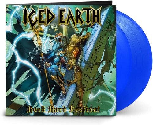 Iced Earth - Rock Hard Festival - Ltd Transparent Blue Vinyl - Vinyl Record