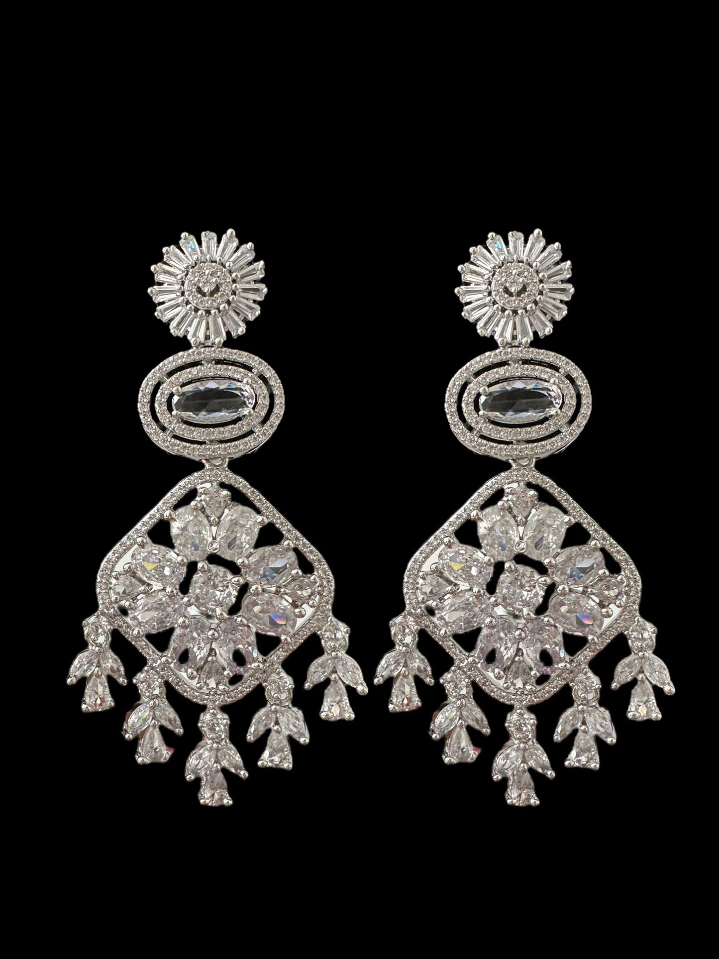 Cz earrings ( READY TO SHIP )