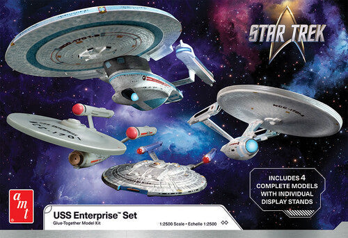 Star Trek U.s.s. Enterprise Four Ship Set - Star Trek U.s.s. Enterprise Four Ship Set - Collectibles