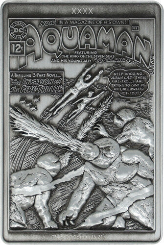 Dc Comics Limited Edition Aquaman Ingot - Dc Comics Limited Edition Aquaman Ingot - Collectibles