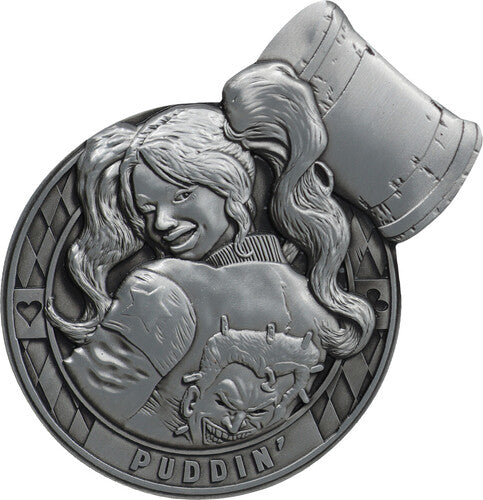 Dc Comics Harley Quinn Ltd Ed 30th Ann Medallion - Dc Comics Harley Quinn Ltd Ed 30th Ann Medallion - Collectibles