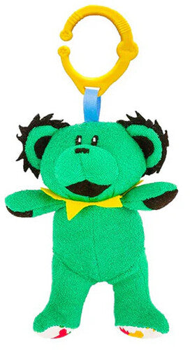 Daphyls Grateful Dead Plush Bear Toy Green - Collectibles
