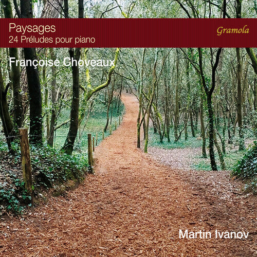 Ivanov,martin - Paysages - 24 Preludes Pour Piano - Music CD
