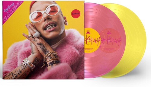 Sfera Ebbasta - Rockstar ($elebration) - Pink & Yellow Vinyl - Vinyl Record