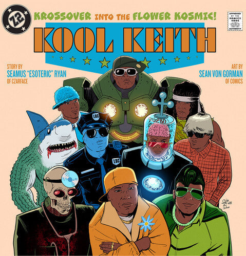 Seamus Ryan Czarface / Sean Von Gorman - Kool Keith - Krossover Into The Flower Kosmic Hc - Books