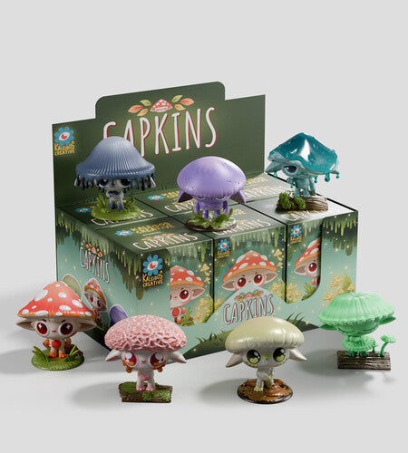 Kaleidos Creative - Capkins Blind Box Series 1 With 6 Piece Pdq - Collectibles