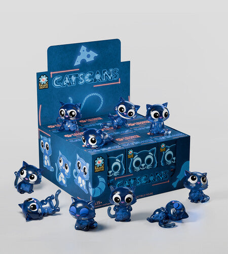 Kaleidos Creative - Catscans Series 1 Blind Box With 9 Piece Pdq - Collectibles