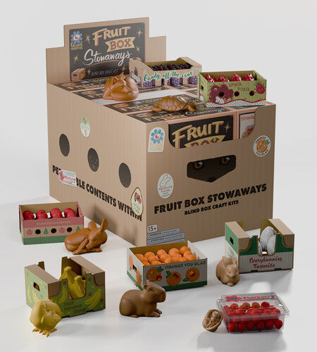Kaleidos Creative - Fruit Box Stowaways Diy Craft Kit Blind Box Pdq - Collectibles