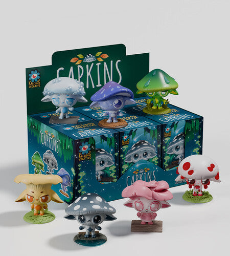 Kaleidos Creative - Capkins Blind Box Series 2 With 6 Piece Pdq - Collectibles