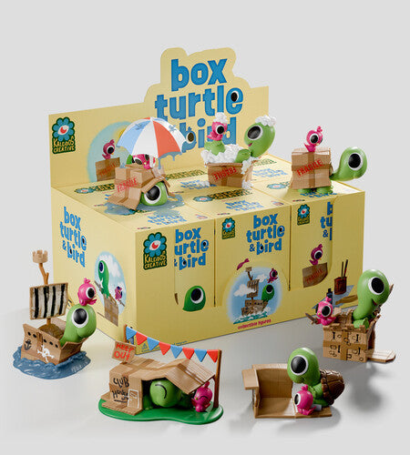 Kaleidos Creative - Box Turtle And Bird Blind Box Series 1 Pdq - Collectibles