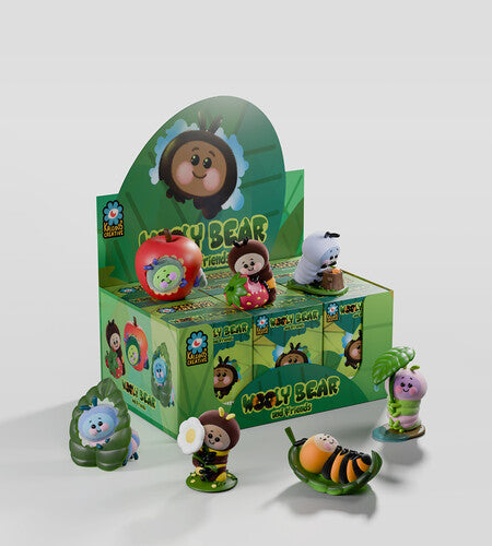Kaleidos Creative - Wooly Bear And Friends Vinyl Blind Box S1 Pdq - Collectibles