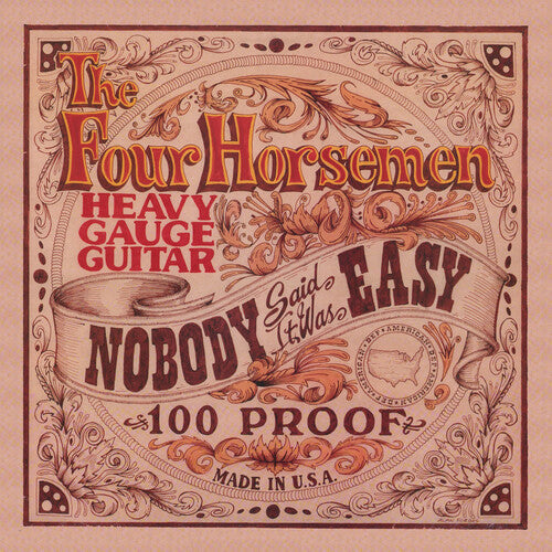 Four Horsemen - Nobody Said It Was Easy - Music CD