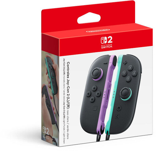 Swt Joy-con Controller: (l/r) - Lt Purple/lt Green - Swt Joy-con Controller: (l/r) - Lt Purple/lt Green - Game Accessories