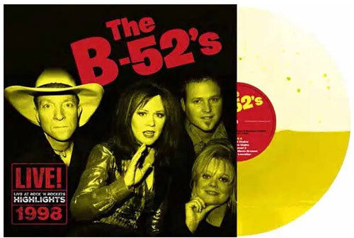 B-52's - Live At Rock 'n Rockets - Yellow Liquid Vinyl - Vinyl Record