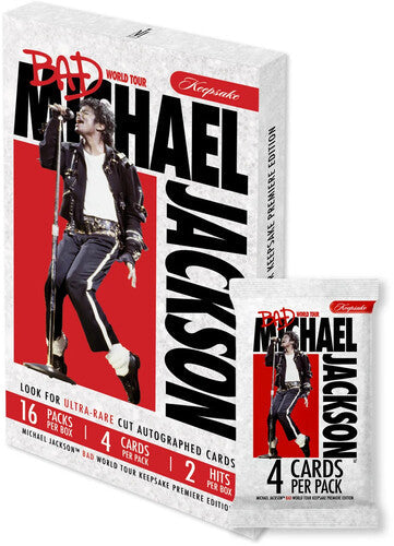 Michael Jackson Bad Keepsake Trading Cards Box - Michael Jackson Bad Keepsake Trading Cards Box - Collectibles