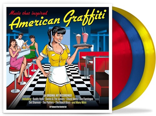 American Graffiti / Various - American Graffiti / Various - Red Blue & Yellow - Vinyl Record