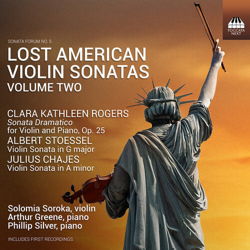 Soroka,solomia - Lost American Vn Sonatas Vol. 2 - Music CD