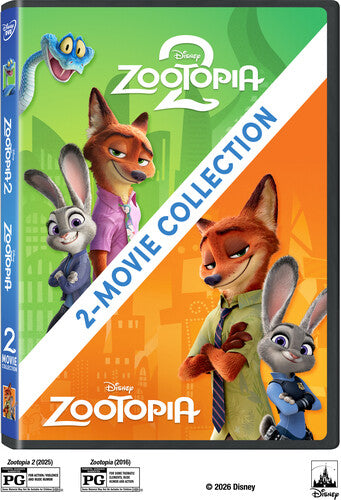 Zootopia 2 / Zootopia - Multi-feature - Zootopia 2 / Zootopia - Multi-feature - DVD