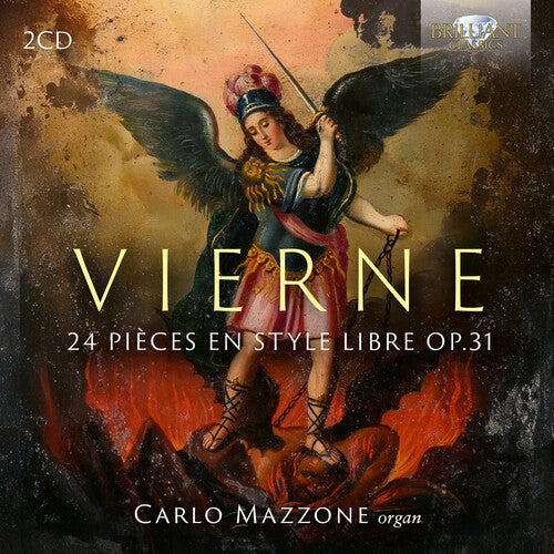 Mazzone,carlo - Vierne: 24 Pieces En Style Libre Op. 31 - Music CD