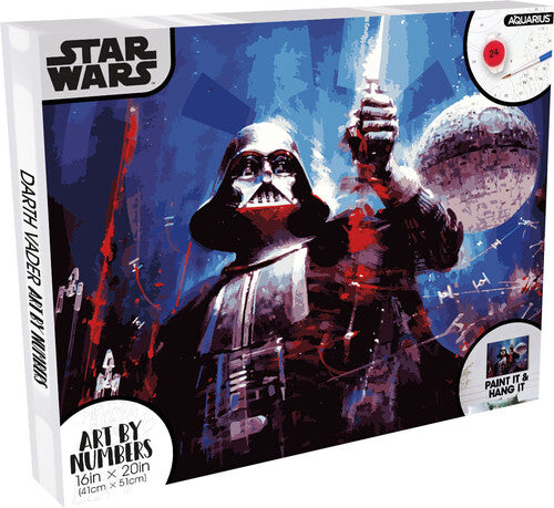 Star Wars Darth Vader 16x20 Art By Numbers - Collectibles