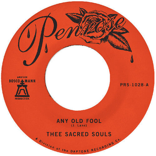 Thee Sacred Souls - Any Old Fool B/w Price I'll Pay - Vinyl Record