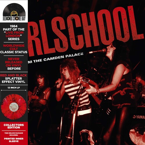 Girlschool - Live From The Camden Palace - Red - Vinyl Record