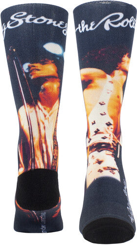 Perri's Rolling Stones 70's Mick & Keith Crew Sock - Perri's Rolling Stones 70's Mick & Keith Crew Sock - Apparel