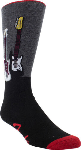 Perri's Fender Guitar Collection Crew Socks - Perri's Fender Guitar Collection Crew Socks - Apparel