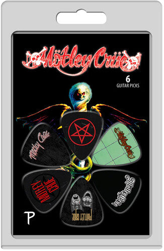 Perri's Motley Crue Guitar Picks (6 Pack) - Perri's Motley Crue Guitar Picks (6 Pack) - Musical Instrument