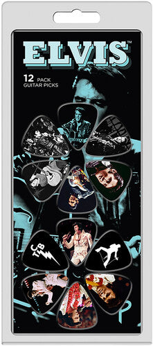 Perri's Elvis Presley Guitar Picks (12 Pack) - Perri's Elvis Presley Guitar Picks (12 Pack) - Musical Instrument
