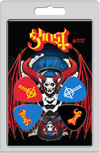 Perri's Ghost Popestar Guitar Picks (6 Pack) - Perri's Ghost Popestar Guitar Picks (6 Pack) - Musical Instrument