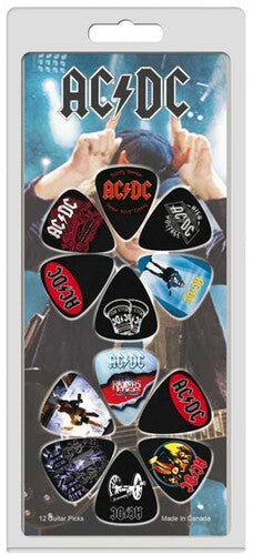 Perri's Ac/dc Guitar Picks (12 Pack) - Perri's Ac/dc Guitar Picks (12 Pack) - Musical Instrument