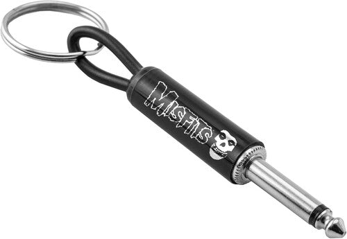 Pluginz Misfits Guitar Plug Keychain Misfits Logo - Pluginz Misfits Guitar Plug Keychain Misfits Logo - Novelties