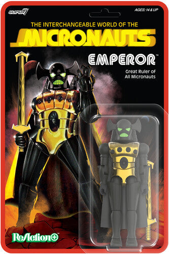 Micronauts Reaction+ Wave 03 - Emperor - Micronauts Reaction+ Wave 03 - Emperor - Collectibles