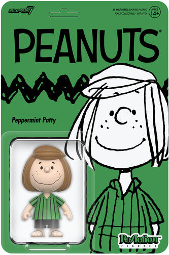 Peanuts Reaction Figures Wave 09 - Peppermint Patt - Peanuts Reaction Figures Wave 09 - Peppermint Patt - Collectibles