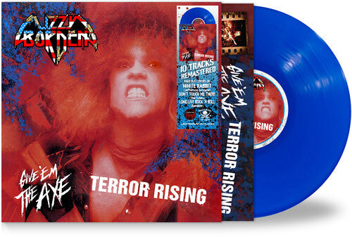 Lizzy Borden - Give 'em The Axe & Terror Rising - Blue - Vinyl Record