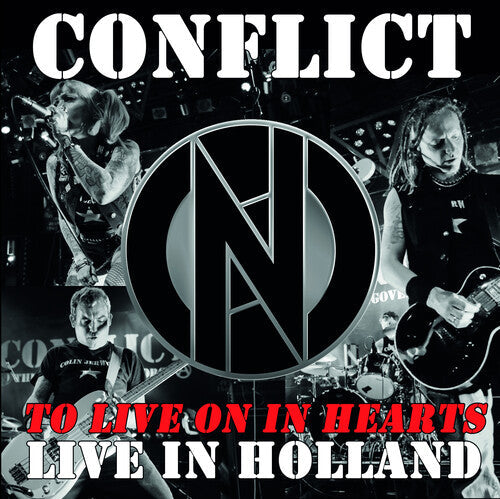 Conflict - To Live On In Hearts: Live In Holland - Red Vinyl - Vinyl Record