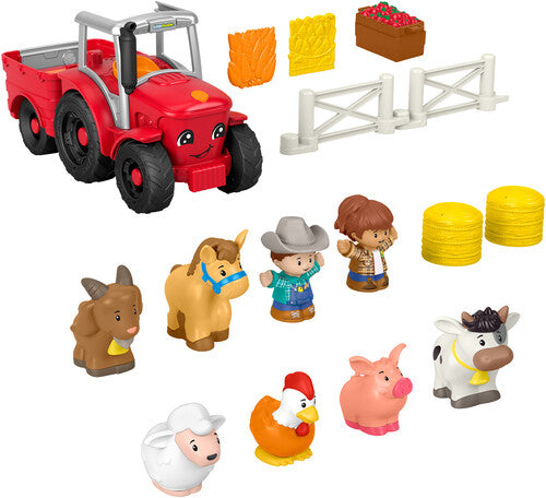 Little People - Lp Caring For Animals Tractor Giftset - Collectibles